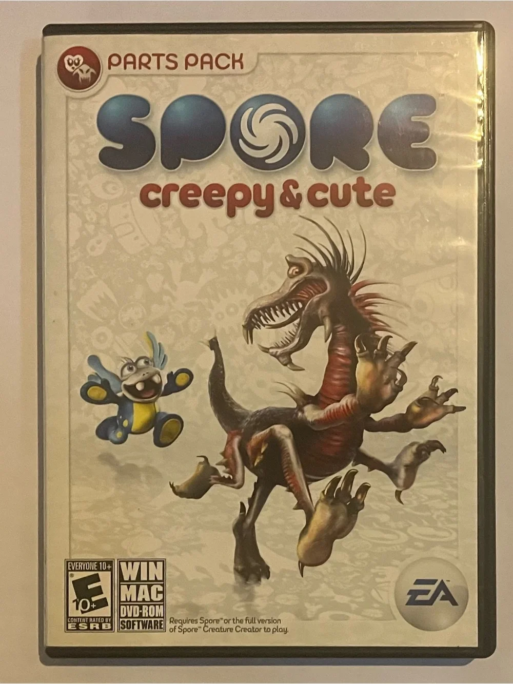 MAC and WIN Spore Creepy & Cute Parts Patch PC Game